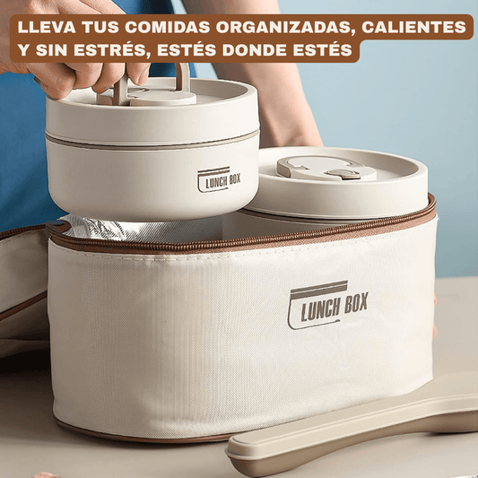 PACK LUNCHBOX®: 4 Loncheras Térmicas + Maleta + ¡Regalo!