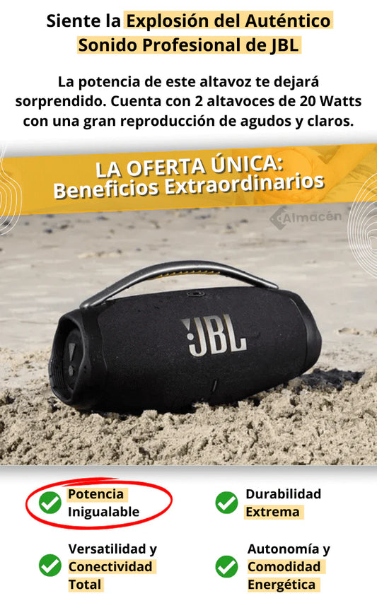 Mega Sound Blast Pro – 🔊 Sonido Brutal en tu Casa 🏠